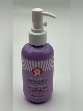 NWB FIRST AID BEAUTY After-Shower Nourishing and Hydrating Body Oil - 6 fl oz